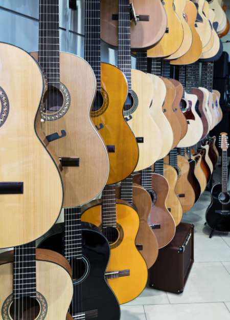 Detalle de Tienda de Guitarras - Cruz Luthier en Las Palmas